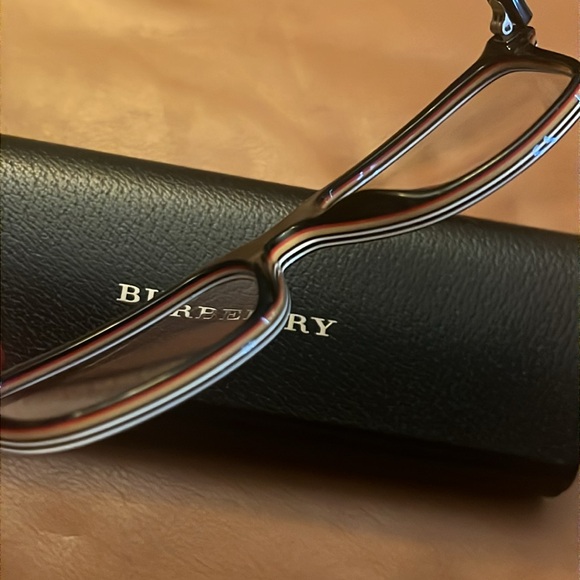 SOLD- BURBERRY Eyeglasses Check Multilayer Black with Original Case Nwt - Picture 12 of 16
